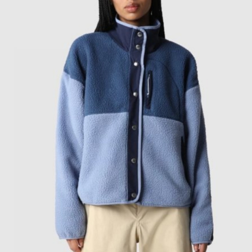The North Face Cragmont Fleece Jacket Folk Blue Shady Summit Navy - Picture 3 of 14